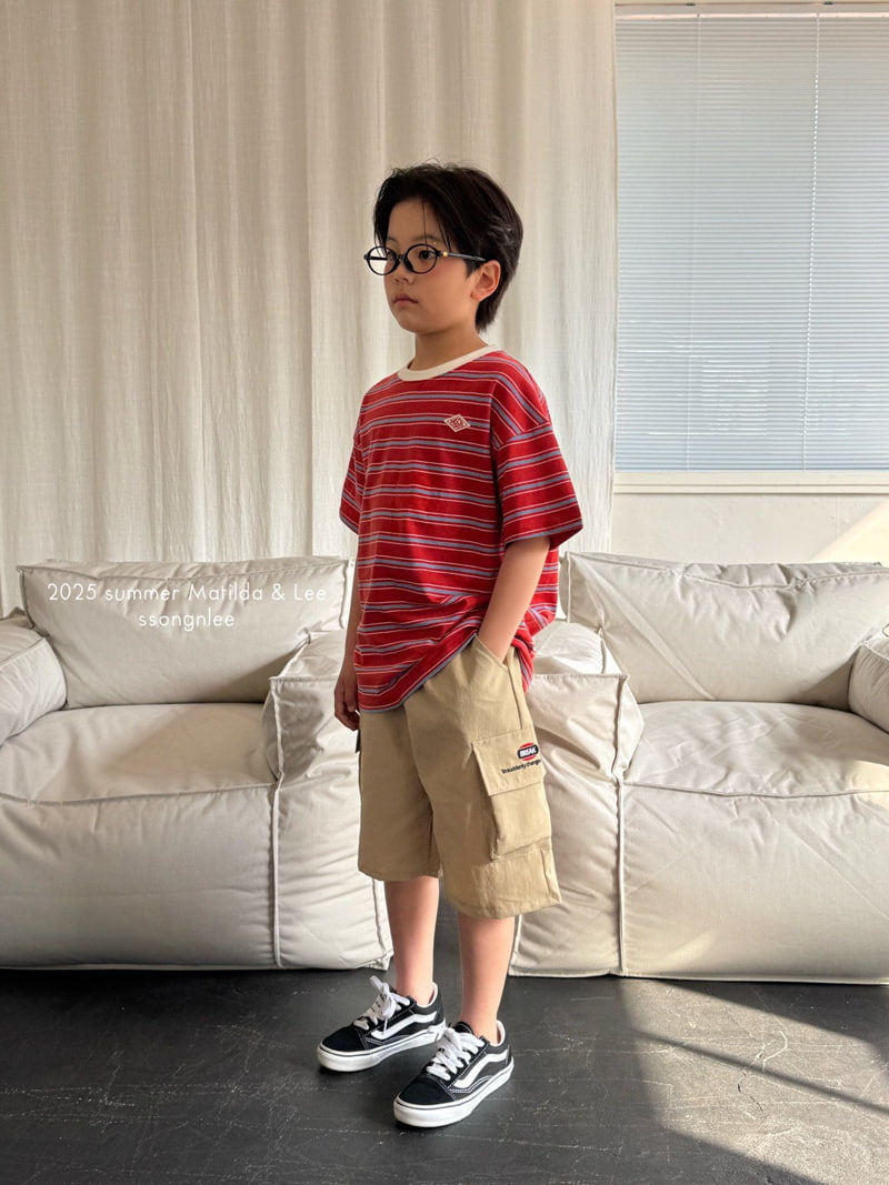Matilda & Lee - Korean Children Fashion - #todddlerfashion - Break Cargo Shorts - 6