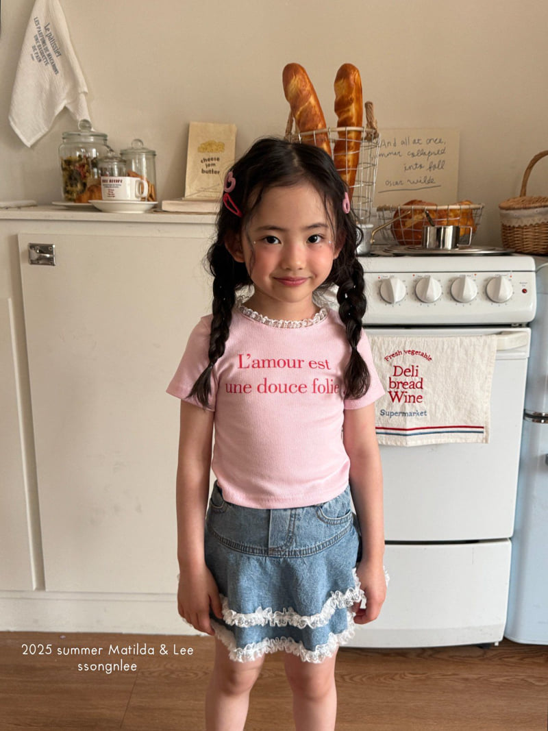 Matilda & Lee - Korean Children Fashion - #todddlerfashion - Romantic Lace Tee - 11