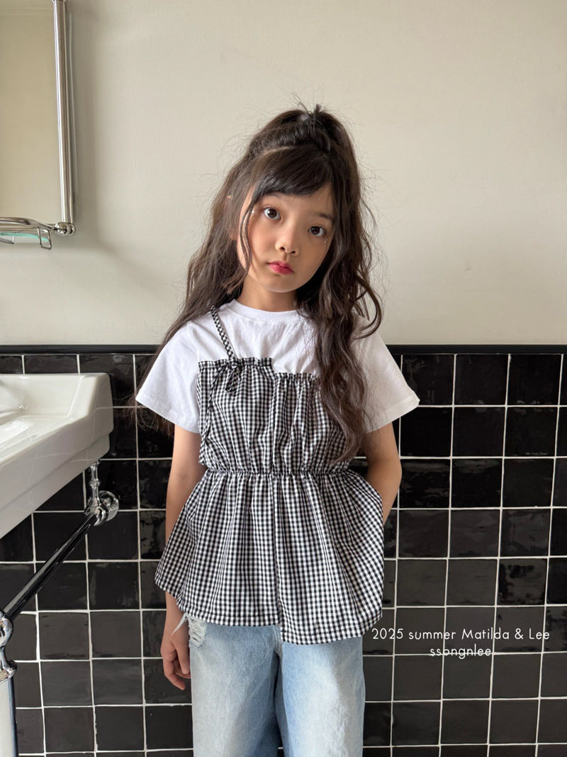 Matilda & Lee - Korean Children Fashion - #todddlerfashion - Strap Blouse - 7