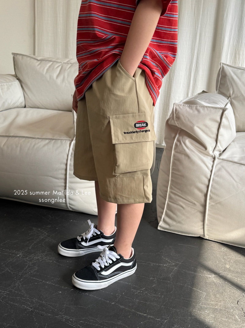 Matilda & Lee - Korean Children Fashion - #toddlerclothing - Break Cargo Shorts - 7
