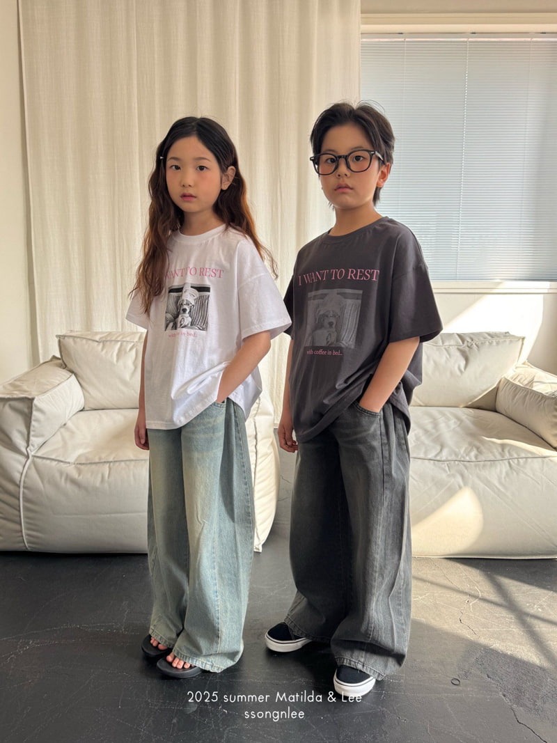 Matilda & Lee - Korean Children Fashion - #todddlerfashion - Slow Life Tee - 4