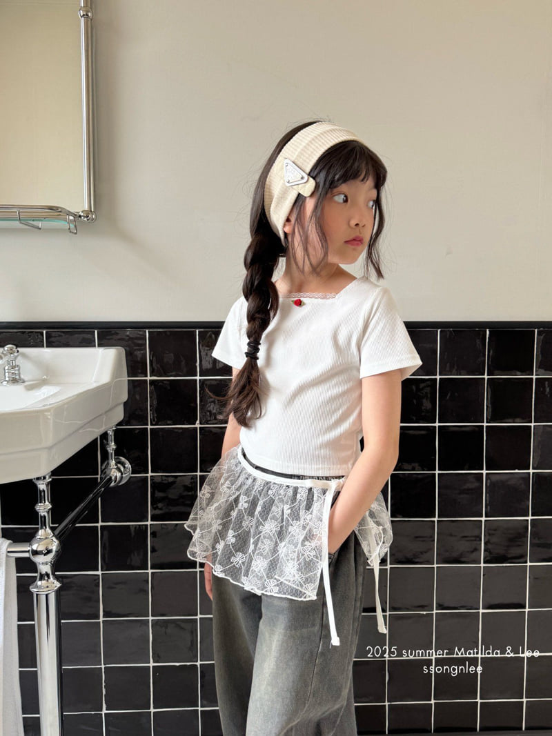 Matilda & Lee - Korean Children Fashion - #toddlerclothing - Mini Rose Tee - 9