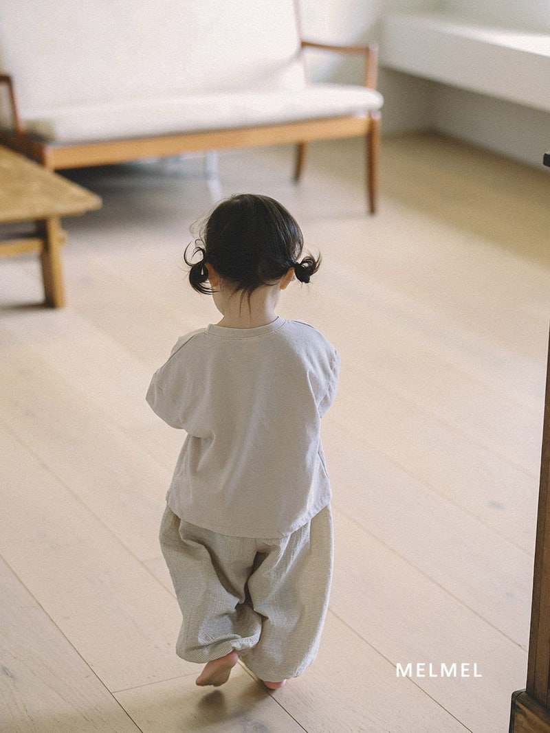 Melmel - Korean Baby Fashion - #babyfashion - Mini Check Bloomers - 9