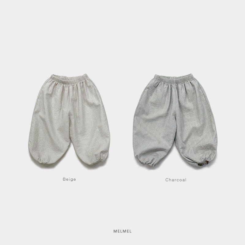 Melmel - Korean Baby Fashion - #babylifestyle - Mini Check Bloomers - 12