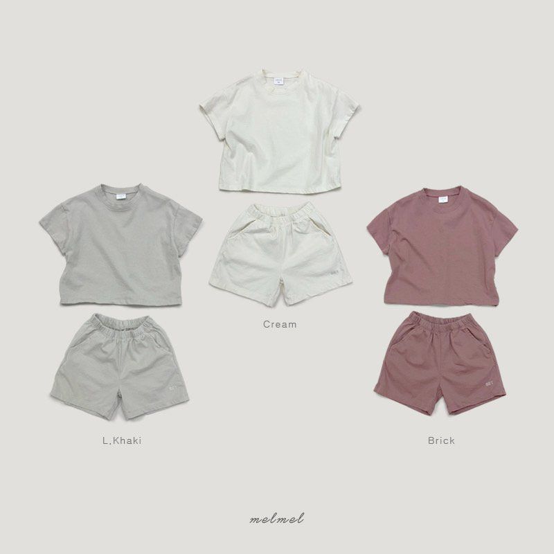 Melmel - Korean Baby Fashion - #babyoutfit - SET Set-up Kids - 12
