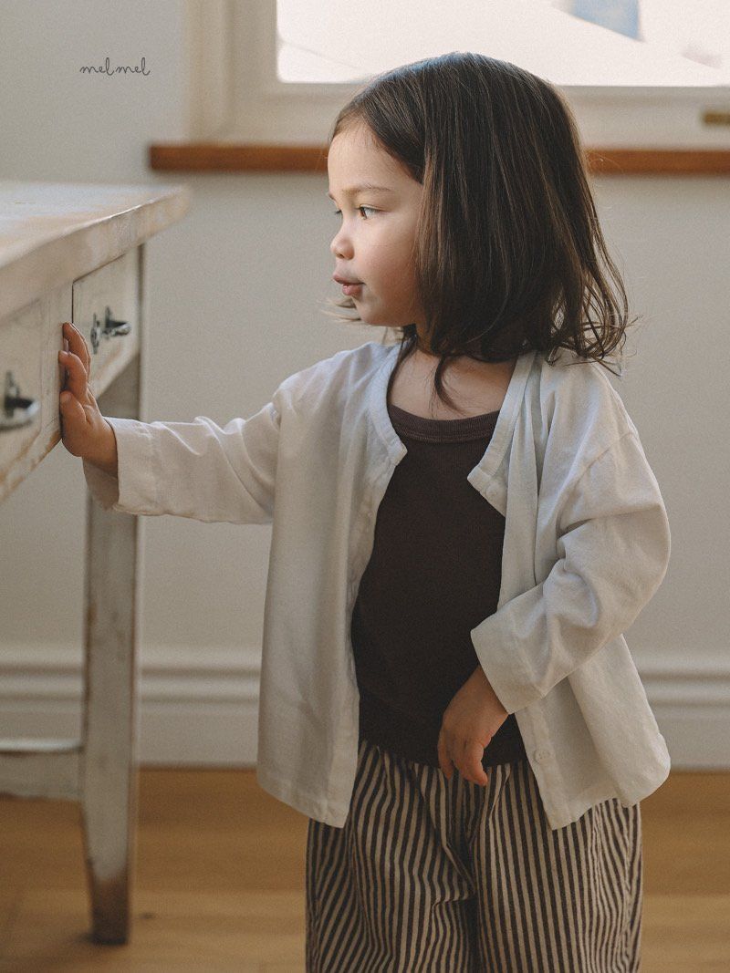 Melmel - Korean Children Fashion - #Kfashion4kids - Plain Tank Top - 6