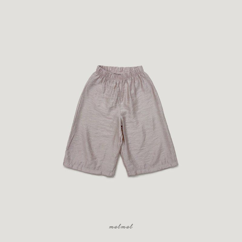 Melmel - Korean Children Fashion - #childofig - Stripe Pants Junior - 12