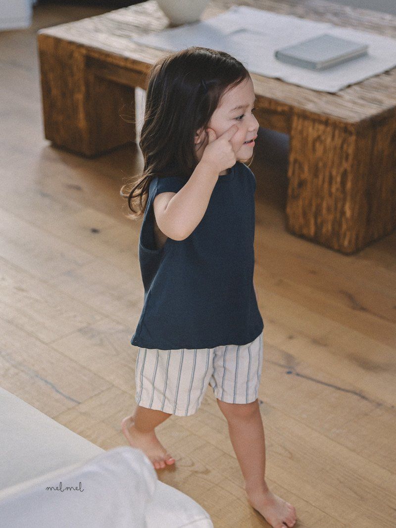 Melmel - Korean Children Fashion - #childofig - Loose Fit Sleeveless - 11