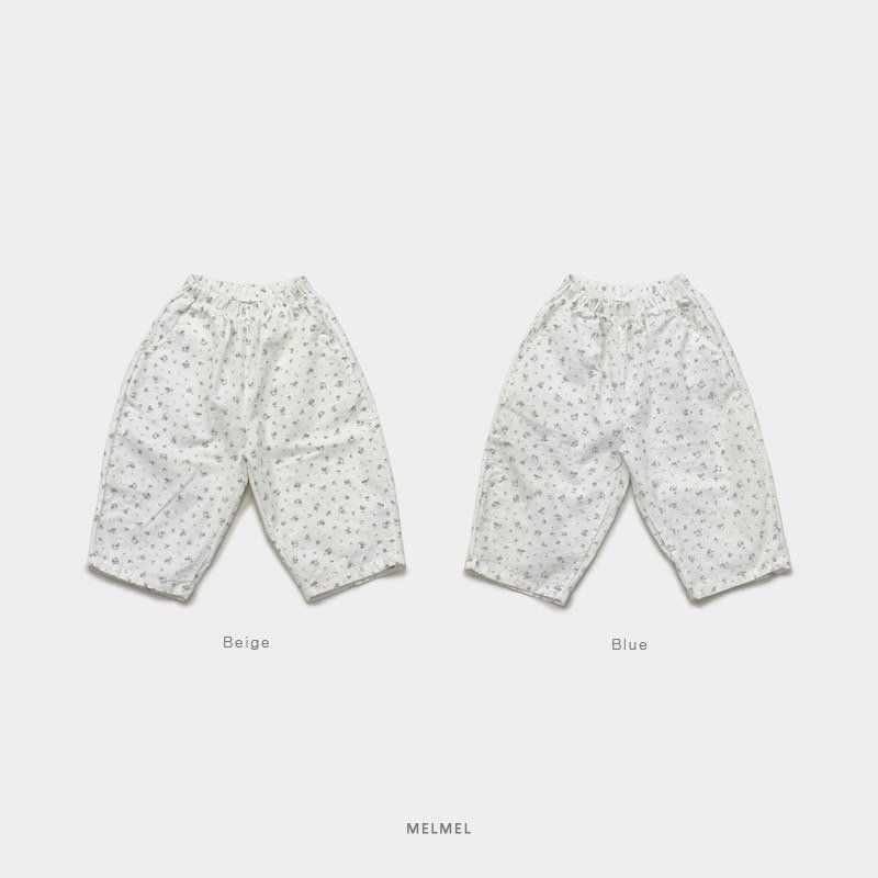 Melmel - Korean Children Fashion - #childrensboutique - Flower Pants - 9