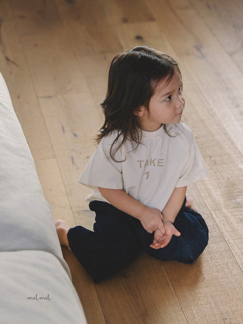 Melmel - Korean Children Fashion - #childrensboutique - Non-Fade Denim Pants - 6