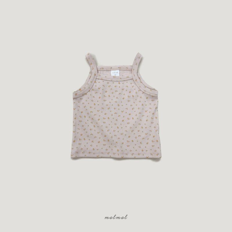 Melmel - Korean Children Fashion - #discoveringself - Flower Tank Top - 11