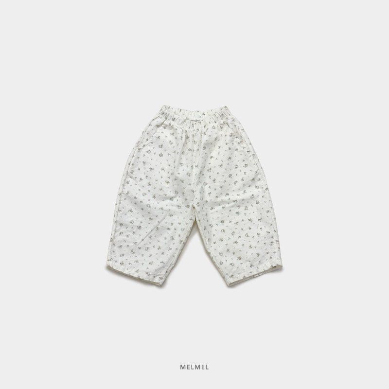Melmel - Korean Children Fashion - #fashionkids - Flower Pants - 12
