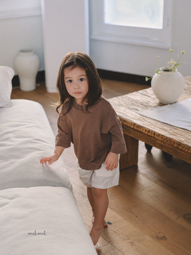 Melmel - Korean Children Fashion - #fashionkids - Cotton Shorts - 7
