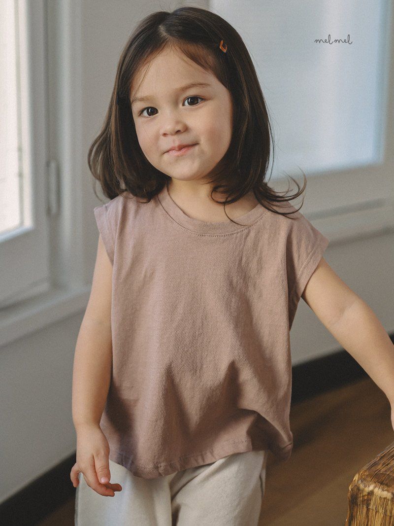 Melmel - Korean Children Fashion - #kidsstore - Loose Fit Sleeveless