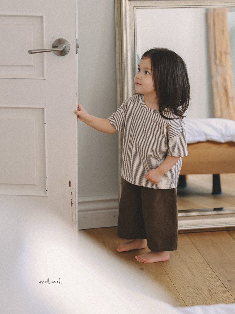 Melmel - Korean Children Fashion - #kidzfashiontrend - Linen Pants Junior - 8