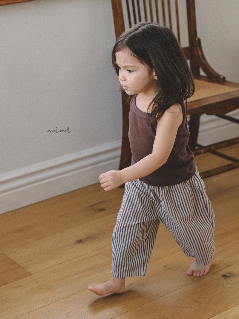 Melmel - Korean Children Fashion - #kidzfashiontrend - Plain Tank Top - 5