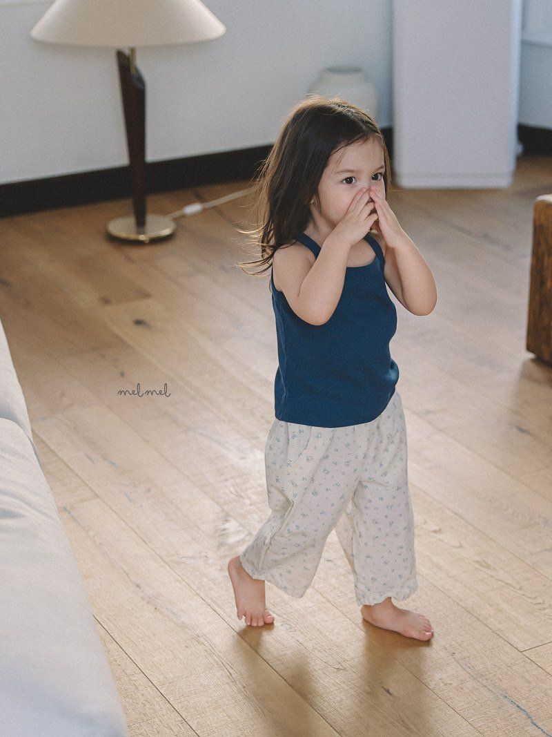 Melmel - Korean Children Fashion - #kidzfashiontrend - Flower Pants