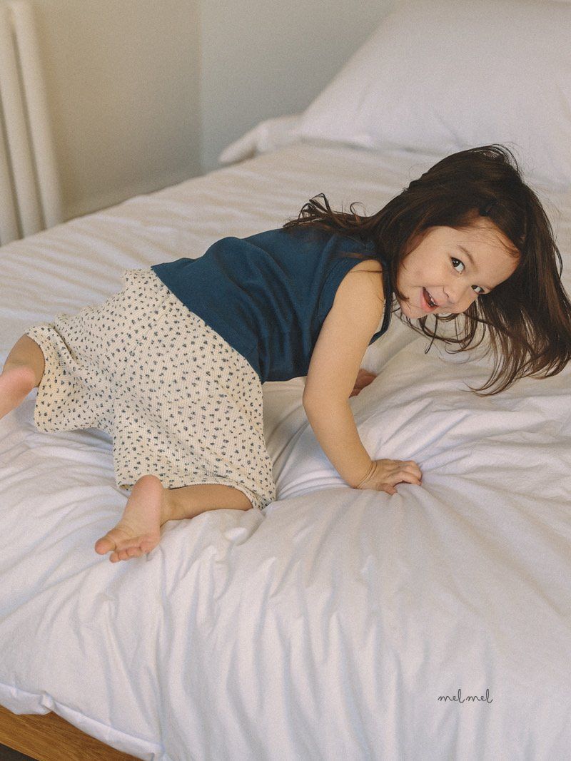 Melmel - Korean Children Fashion - #kidzfashiontrend - Cropped Shorts - 5