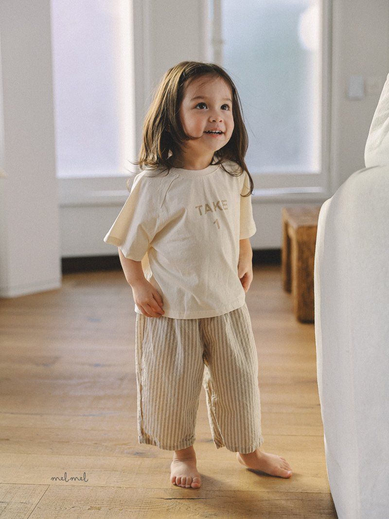Melmel - Korean Children Fashion - #kidzfashiontrend - TAKE Short Sleeve Tee