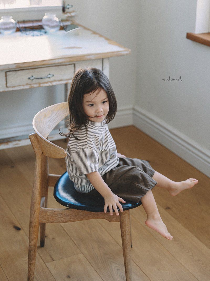 Melmel - Korean Children Fashion - #littlefashionista - Linen Pants Junior - 10