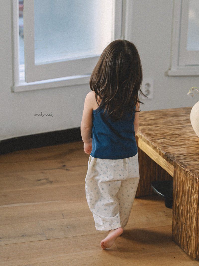 Melmel - Korean Children Fashion - #littlefashionista - Flower Pants - 3
