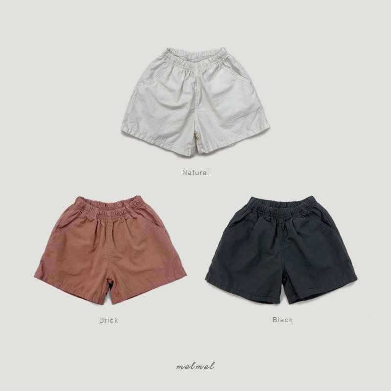 Melmel - Korean Children Fashion - #littlefashionista - Cotton Shorts - 12