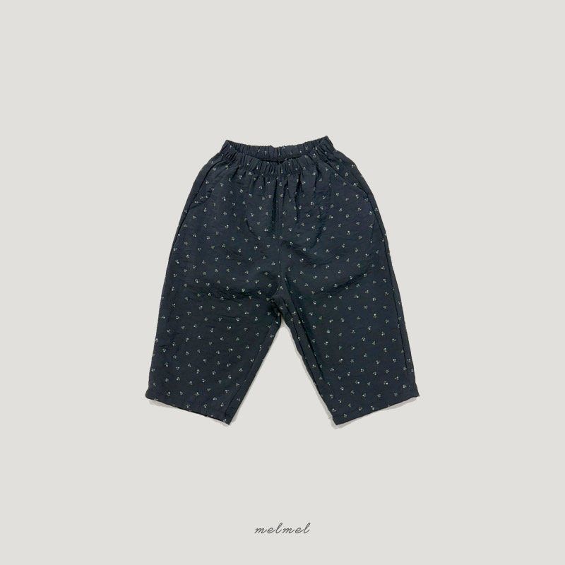 Melmel - Korean Children Fashion - #magicofchildhood - Flower Summer Pants Junior - 9