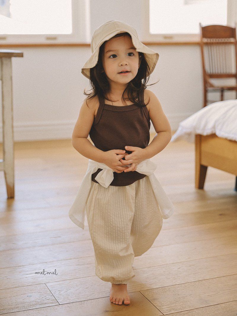 Melmel - Korean Children Fashion - #magicofchildhood - Plain Tank Top - 8