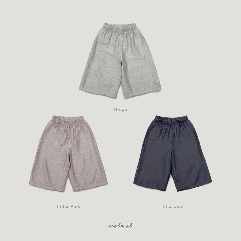 Melmel - Korean Children Fashion - #minifashionista - Stripe Pants Junior - 9