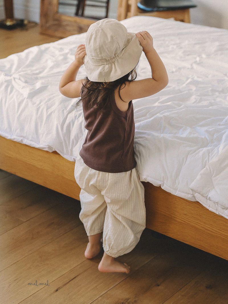 Melmel - Korean Children Fashion - #minifashionista - Plain Tank Top - 9