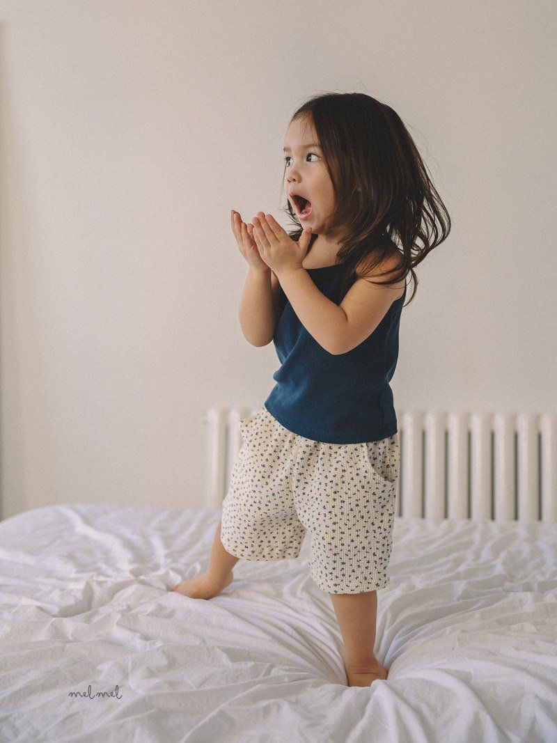 Melmel - Korean Children Fashion - #minifashionista - Cropped Shorts - 9