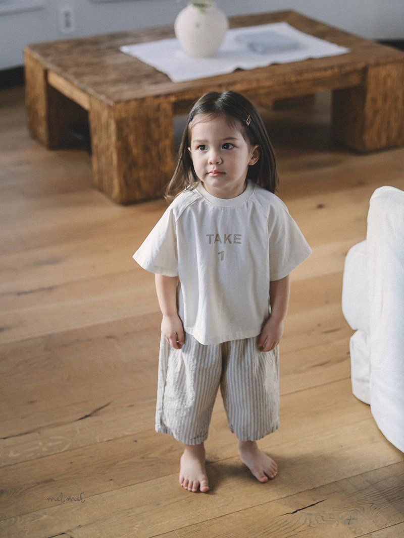 Melmel - Korean Children Fashion - #minifashionista - TAKE Short Sleeve Tee - 5