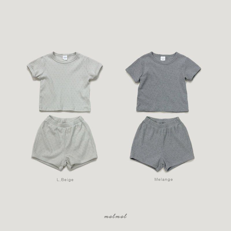 Melmel - Korean Children Fashion - #prettylittlegirls - Eyelet Set-up Junior - 12