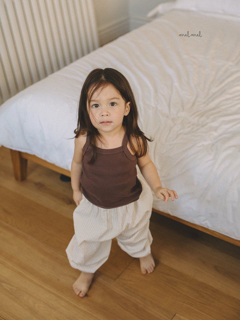 Melmel - Korean Children Fashion - #prettylittlegirls - Plain Tank Top - 10