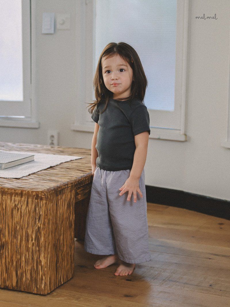 Melmel - Korean Children Fashion - #todddlerfashion - Dot Pants