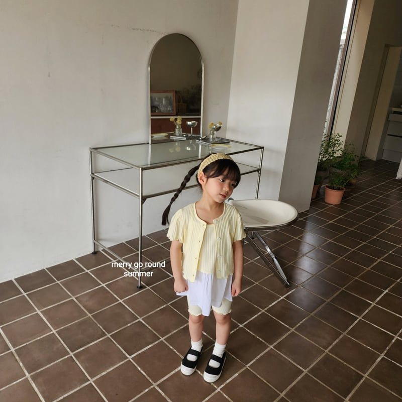 Merry Go Round - Korean Children Fashion - #Kfashion4kids - Vanilla Set - 7