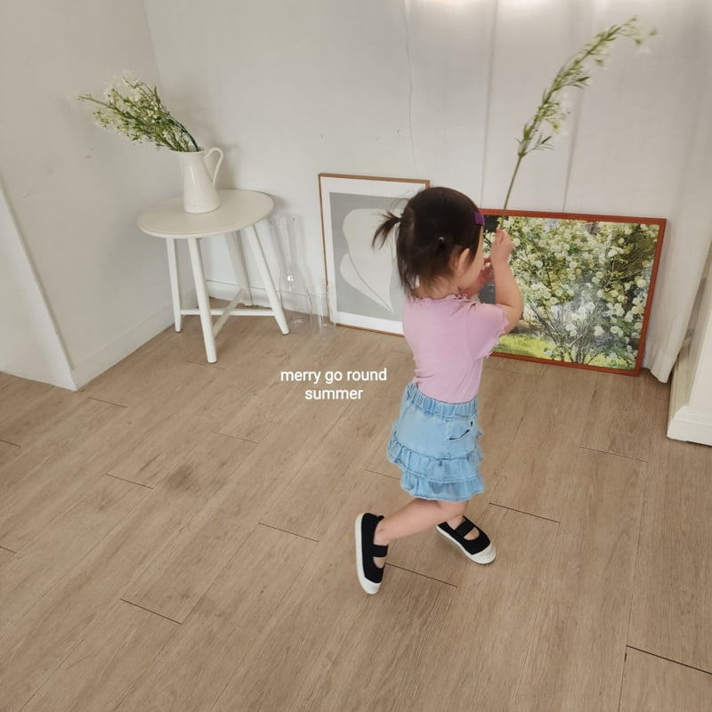 Merry Go Round - Korean Children Fashion - #Kfashion4kids - Summer Wave Tee - 5