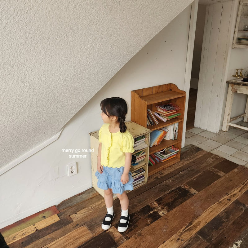 Merry Go Round - Korean Children Fashion - #Kfashion4kids - Candy Cardigan Set - 3