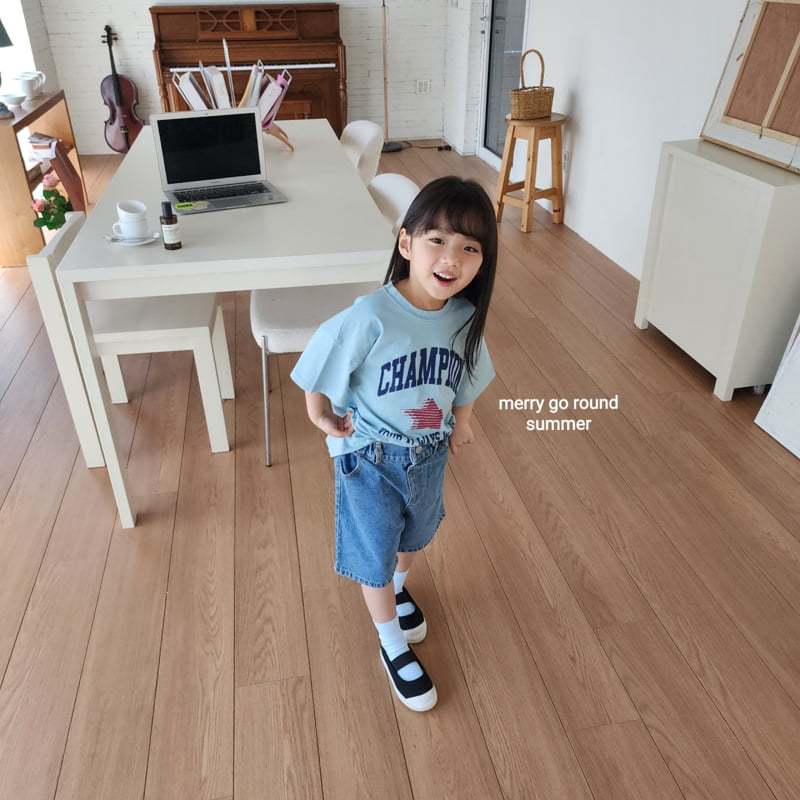 Merry Go Round - Korean Children Fashion - #childofig - Champion Tee