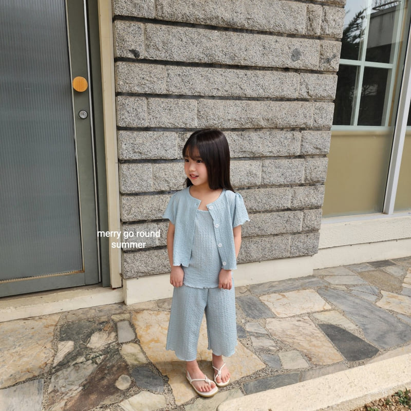 Merry Go Round - Korean Children Fashion - #childofig - Cardigan Set - 8