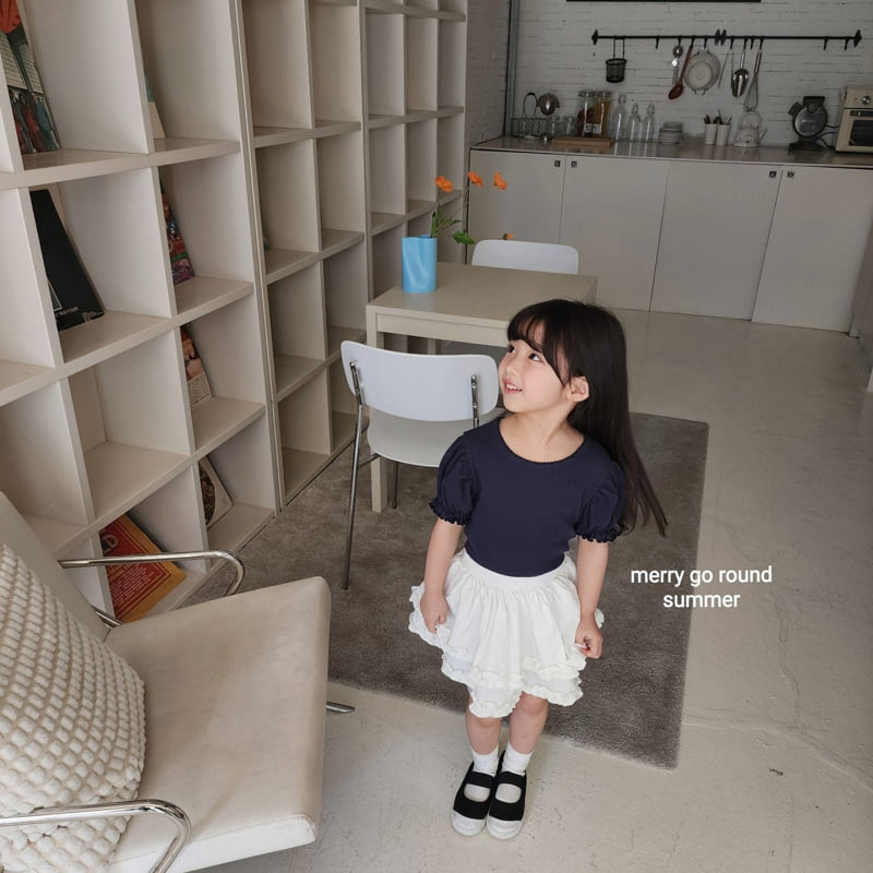 Merry Go Round - Korean Children Fashion - #stylishchildhood - Petite Skirt Shorts - 4