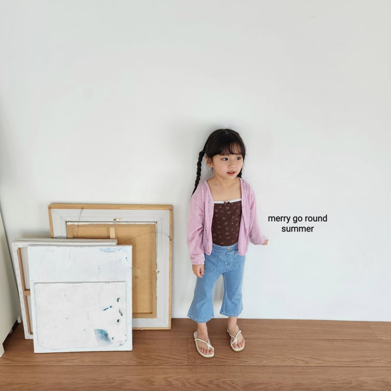Merry Go Round - Korean Children Fashion - #childofig - Slub Cardigan - 12