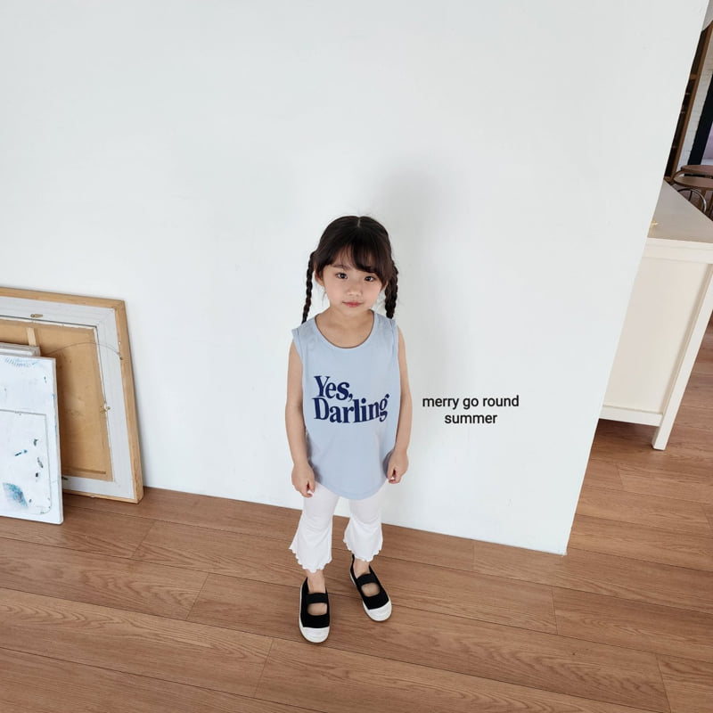 Merry Go Round - Korean Children Fashion - #childofig - Darling Sleeveless - 9
