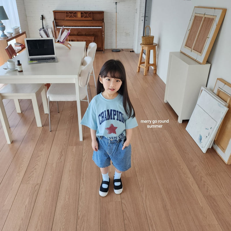 Merry Go Round - Korean Children Fashion - #childrensboutique - Champion Tee - 2