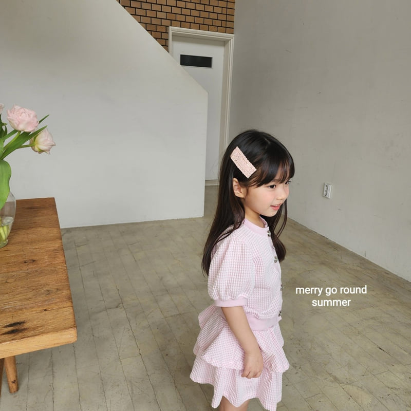 Merry Go Round - Korean Children Fashion - #childrensboutique - Coco Cardigan Set - 11