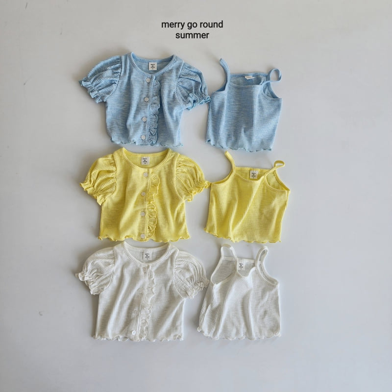 Merry Go Round - Korean Children Fashion - #childrensboutique - Candy Cardigan Set - 12
