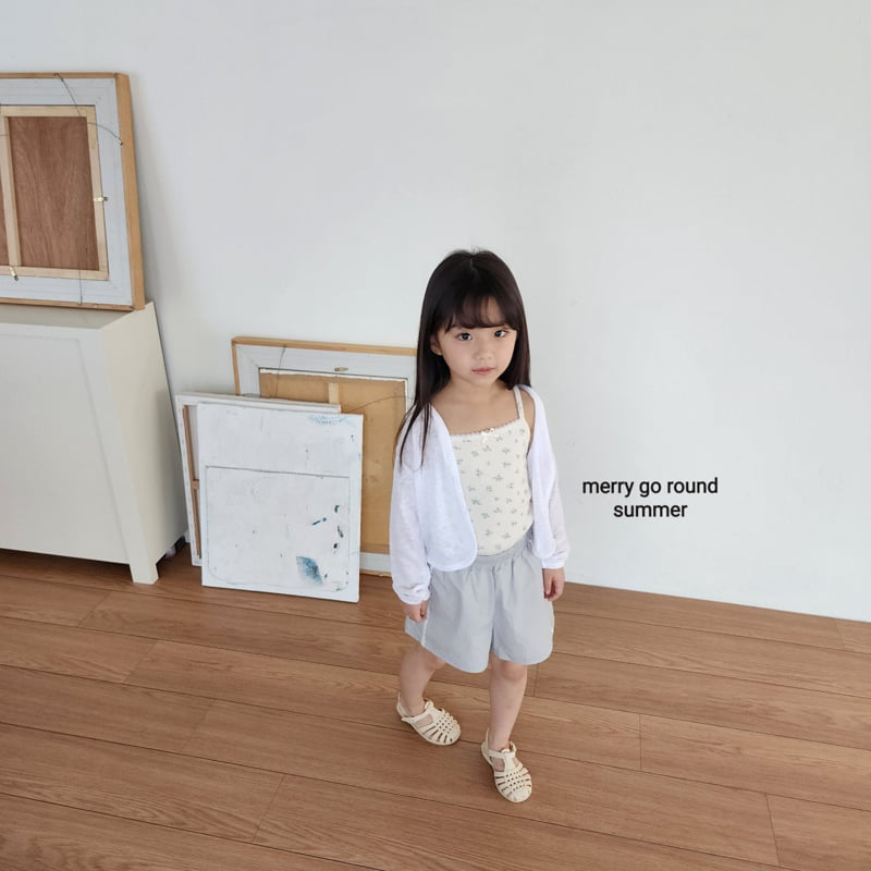 Merry Go Round - Korean Children Fashion - #childrensboutique - Lace CN Shorts - 4