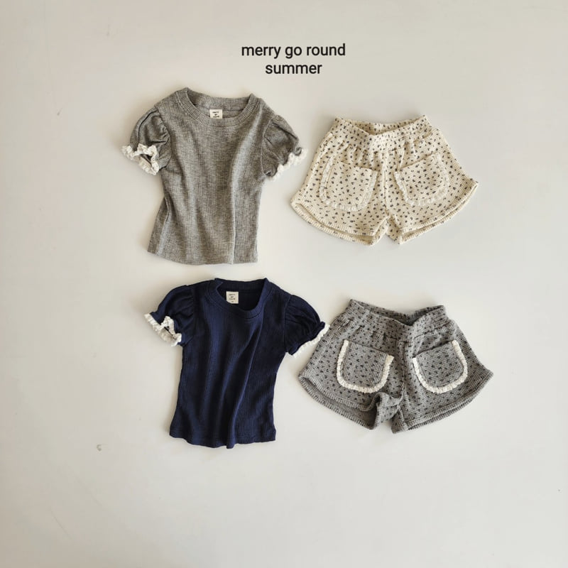 Merry Go Round - Korean Children Fashion - #designkidswear - Cute Pocket Set