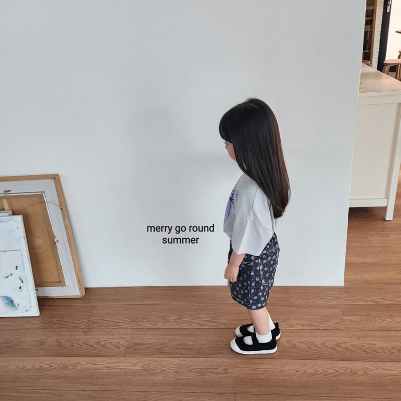 Merry Go Round - Korean Children Fashion - #designkidswear - Ribbon Tee - 8