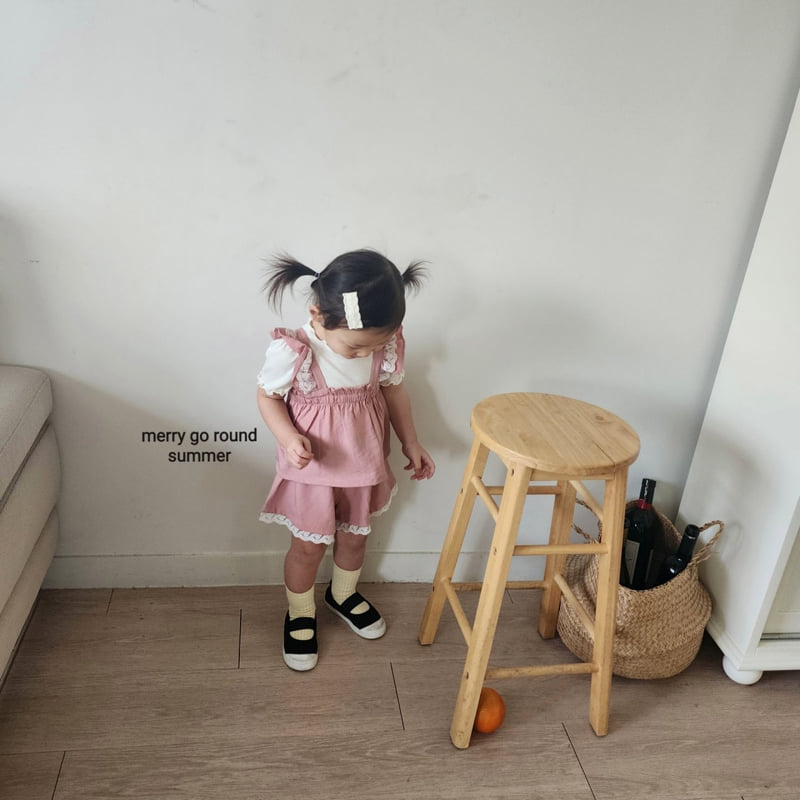 Merry Go Round - Korean Children Fashion - #discoveringself - Cool Peach Set - 5